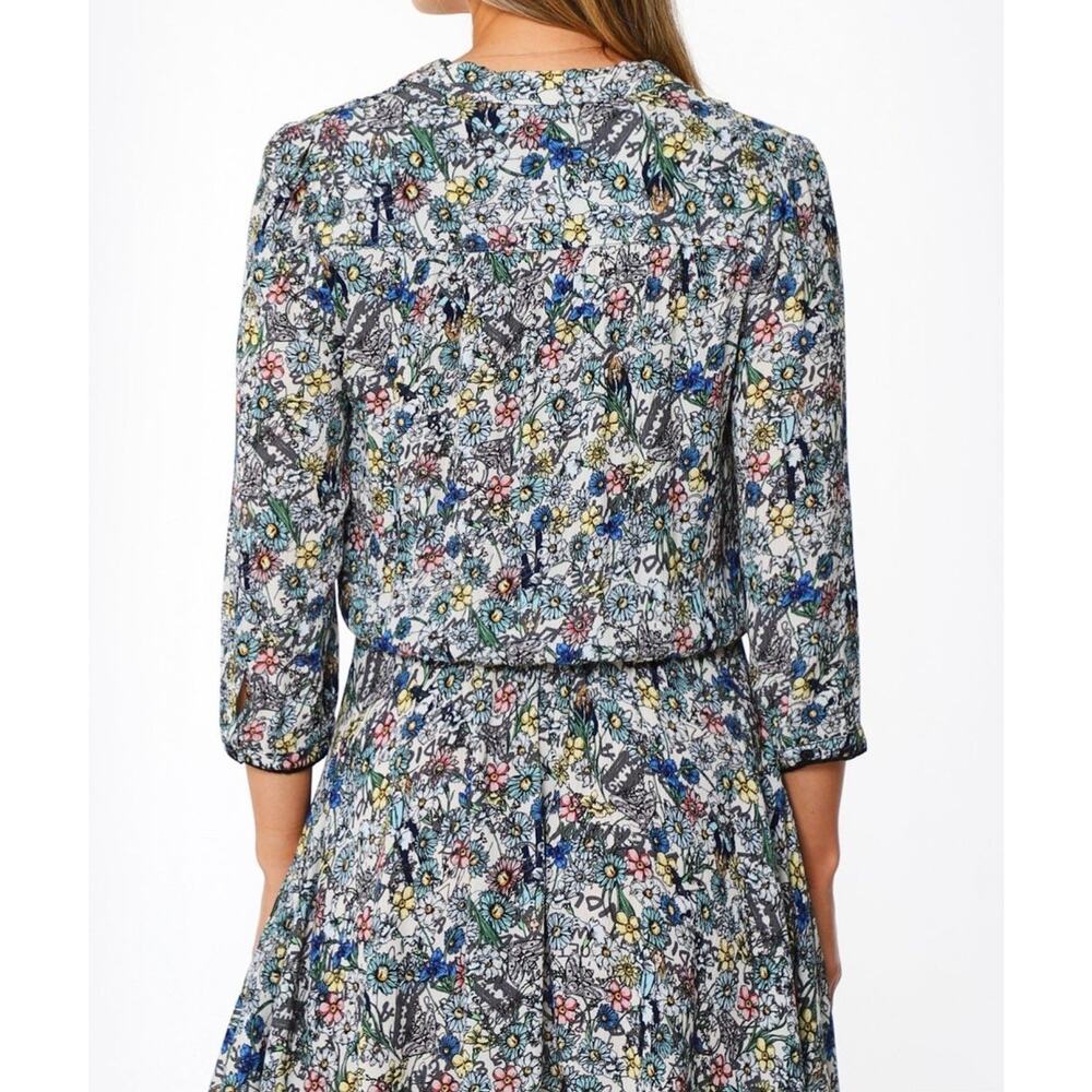 Zadig & Voltaire Dainty Dress Womens Small Lace Floral Modest Feminine Church - Picture 5 of 16